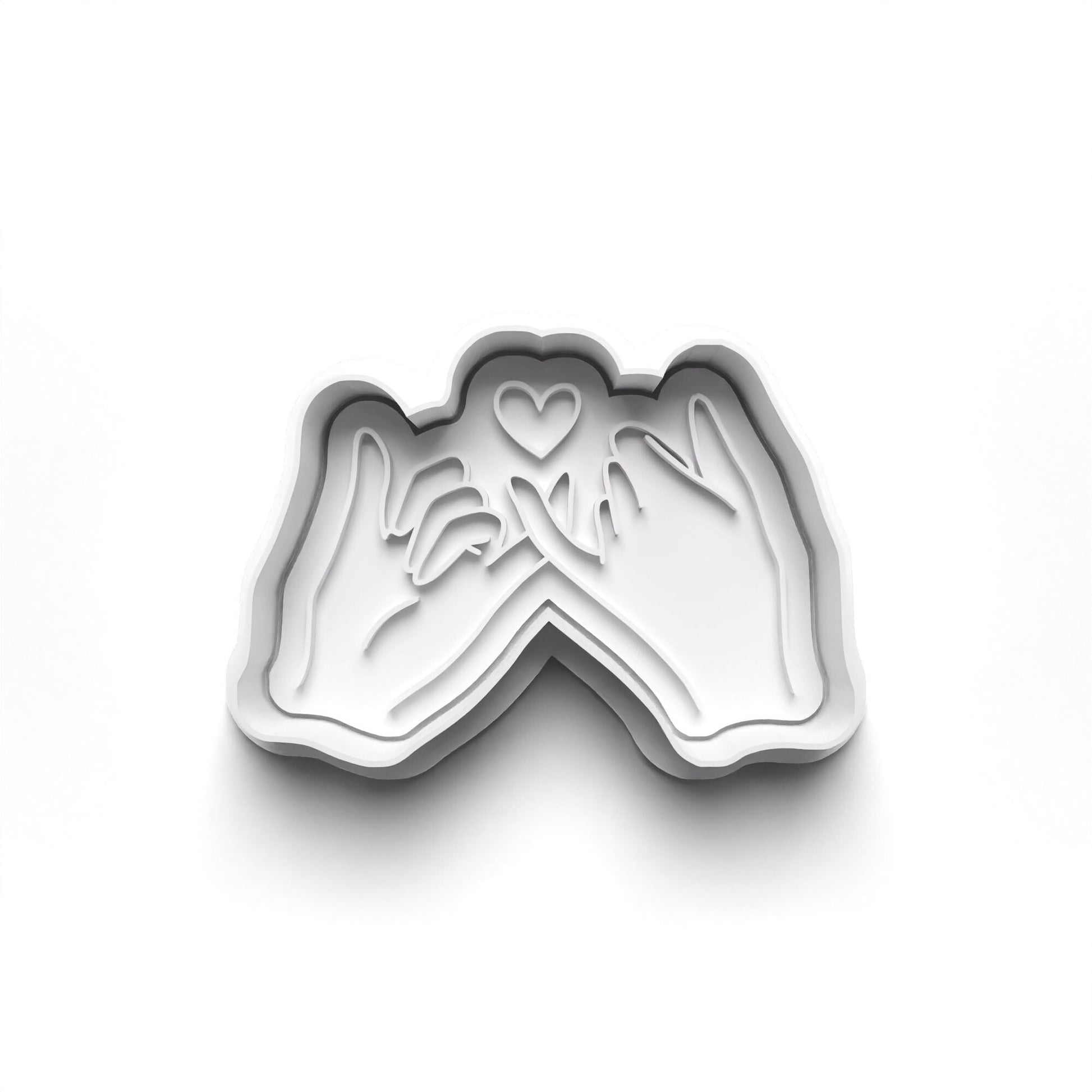 Hold Love in Your Hands with Our Valentine's Hands Cookie Cutter Set!