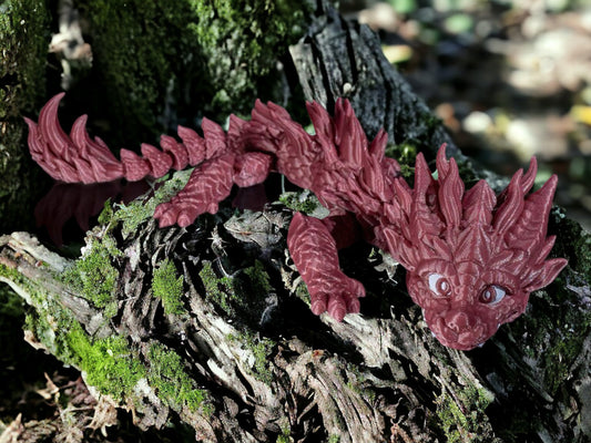 Discover Enchantment with Our Articulated Baby Dragon - 3D Printed Wonder!