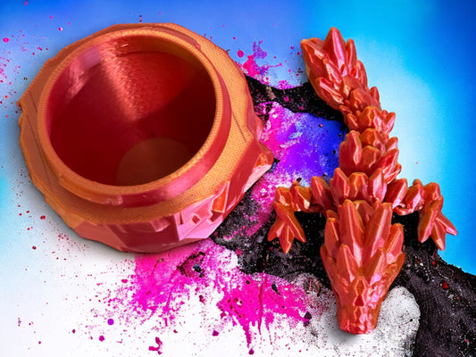 Unleash the Magic of 3D Printed Baby Dragon and Egg!