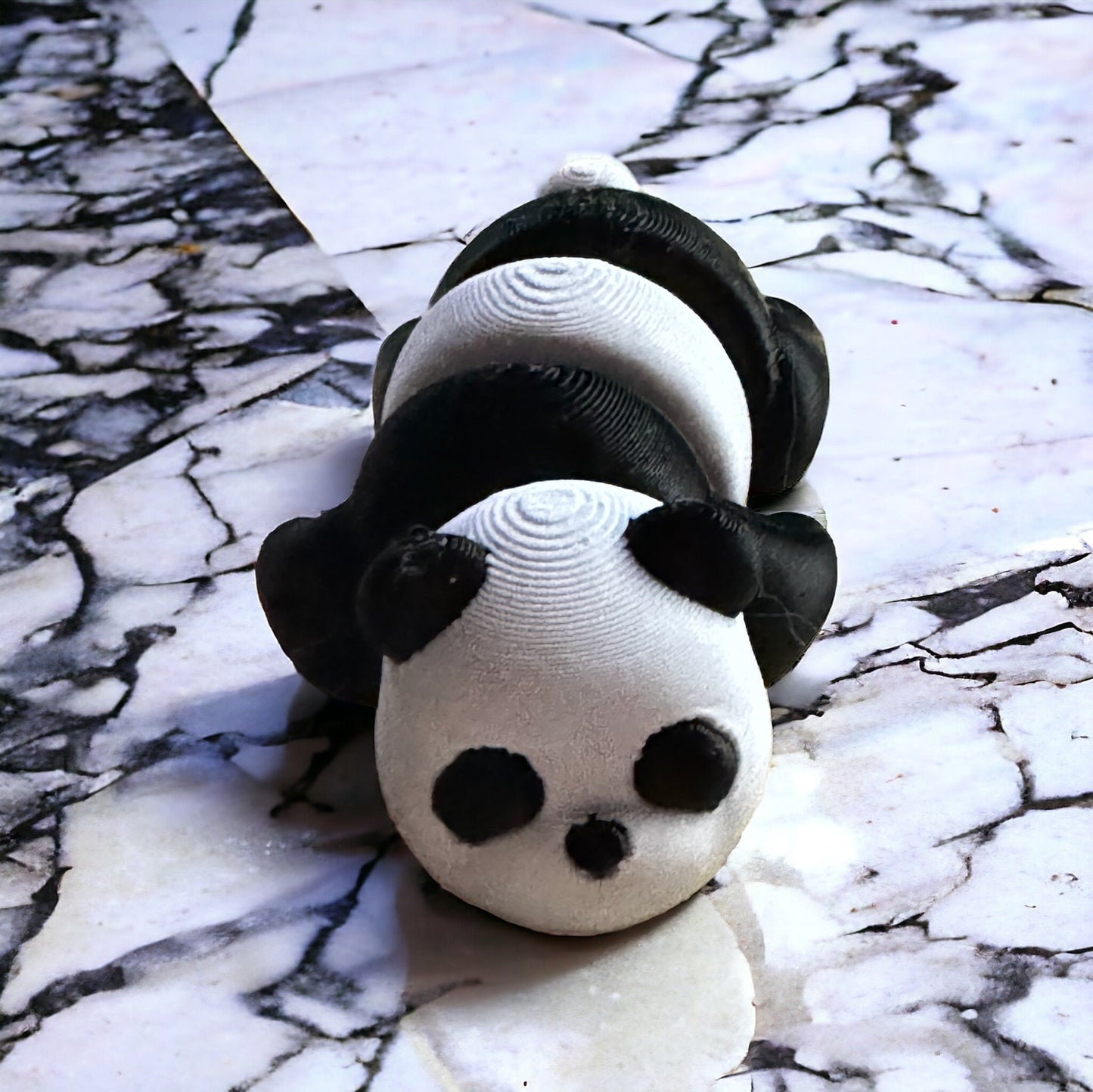 Unleash the Panda - 3D Printed Keyring Adventure!