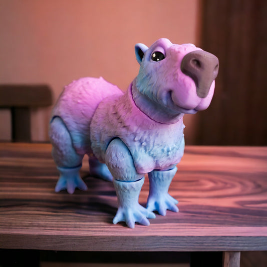 Capybara | 3D Printed | Fidget | Dual Tone Premium Filament Available!