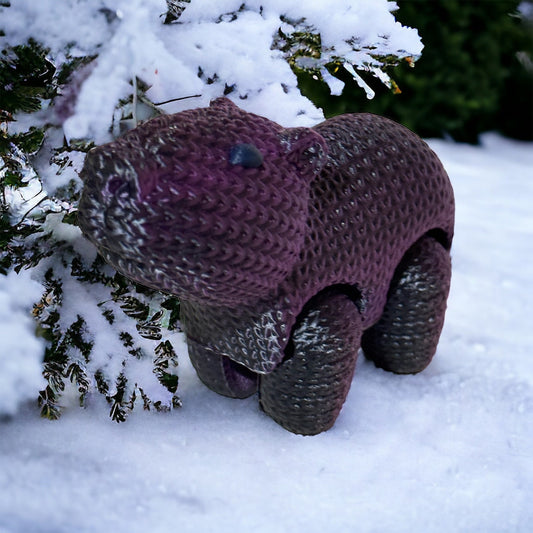 Dive into the world of whimsy with our 3D Printed Capybara Fidget Toy Cap!