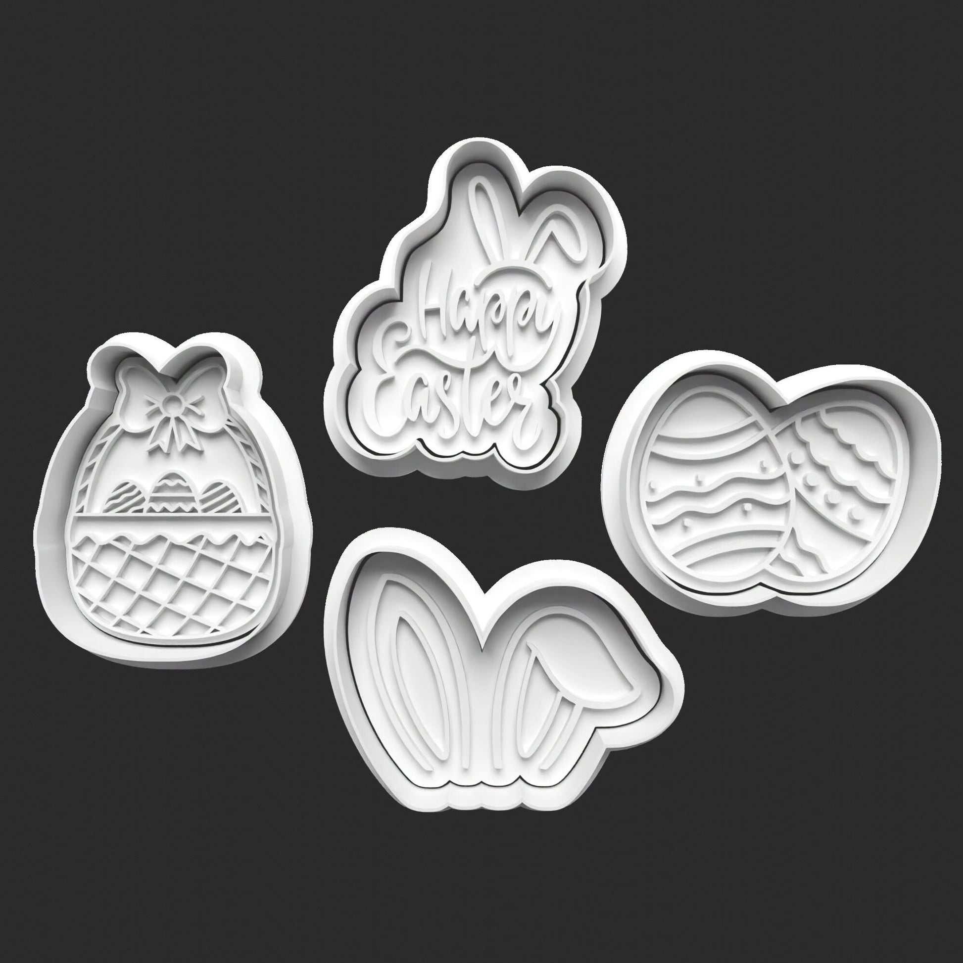 Elevate Your Easter Baking Experience with Our 3D Printed Cookie Cutters! 0520