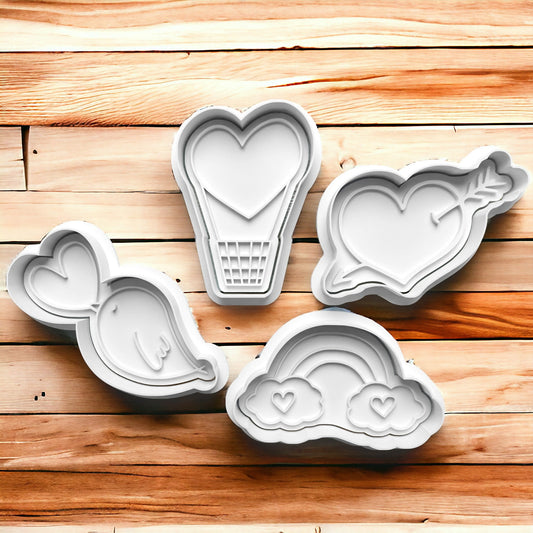 Add a Dash of Love to Your Valentine's Day Baking with Our Adorable 3D Printed Cookie Cutters! 0525