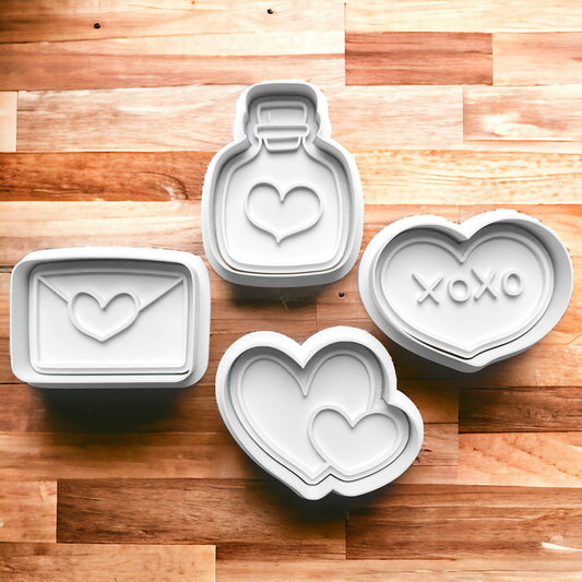 Add a Dash of Love to Your Valentine's Day Baking with Our Adorable 3D Printed Cookie Cutters! 0531