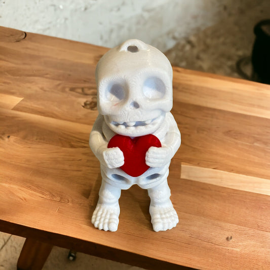 Unearth Love with our 3D-Printed Valentine Skeleton!