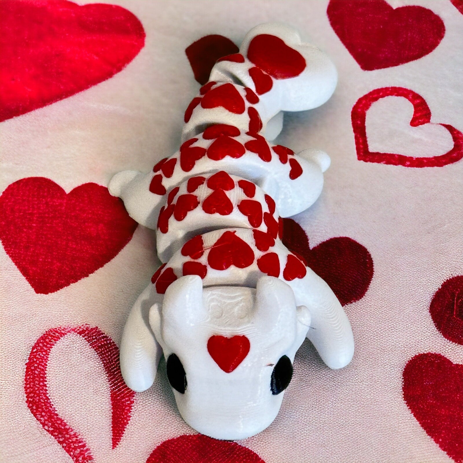 Unleash the Magic of Love with Our 3D-Printed Valentine Dragon!