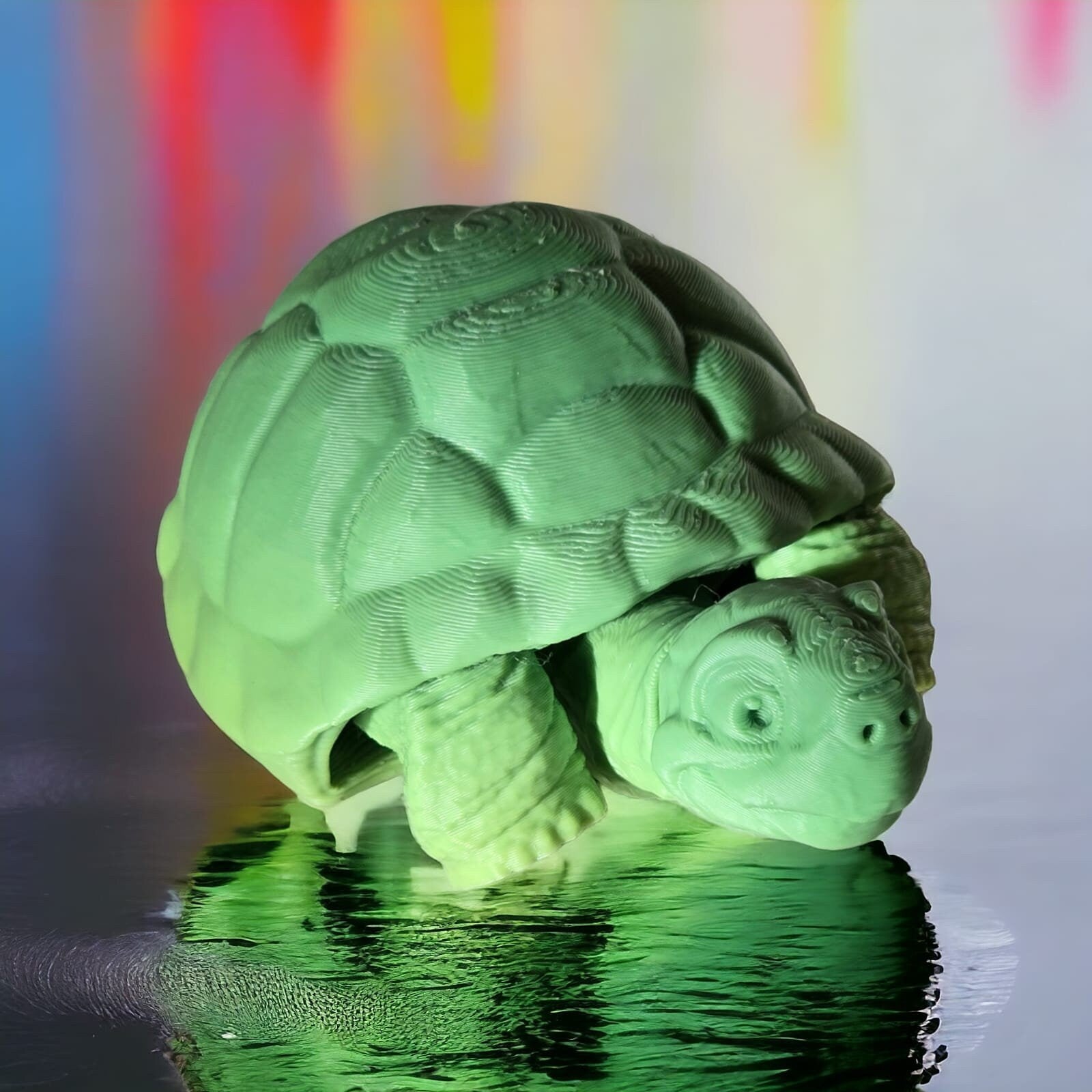 Dive into a World of Color with Our 3D-Printed Tortoises - Your Way