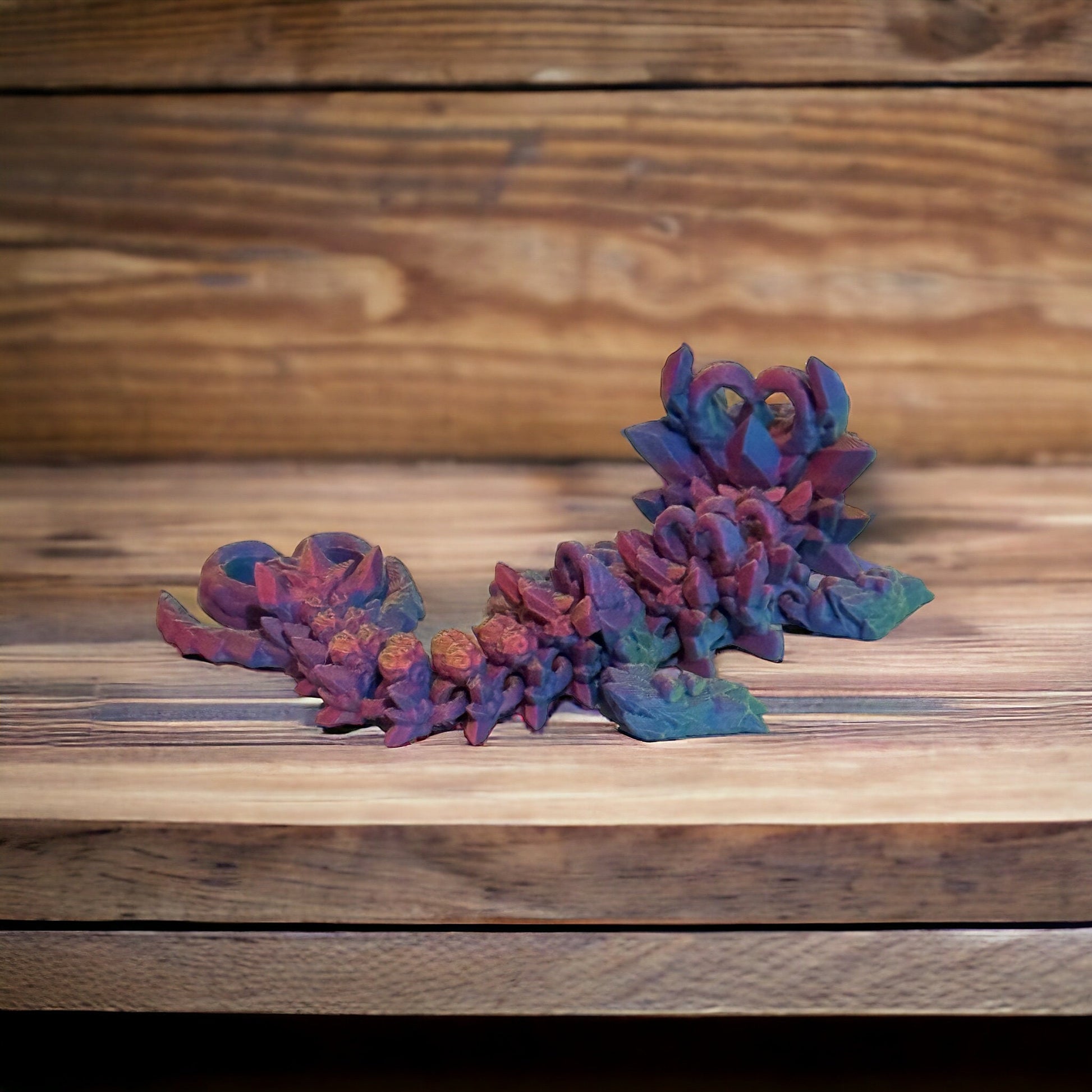 Enchanting Elegance: Meet the Baby_Light Heart Dragon in Rosy Cloud Delight