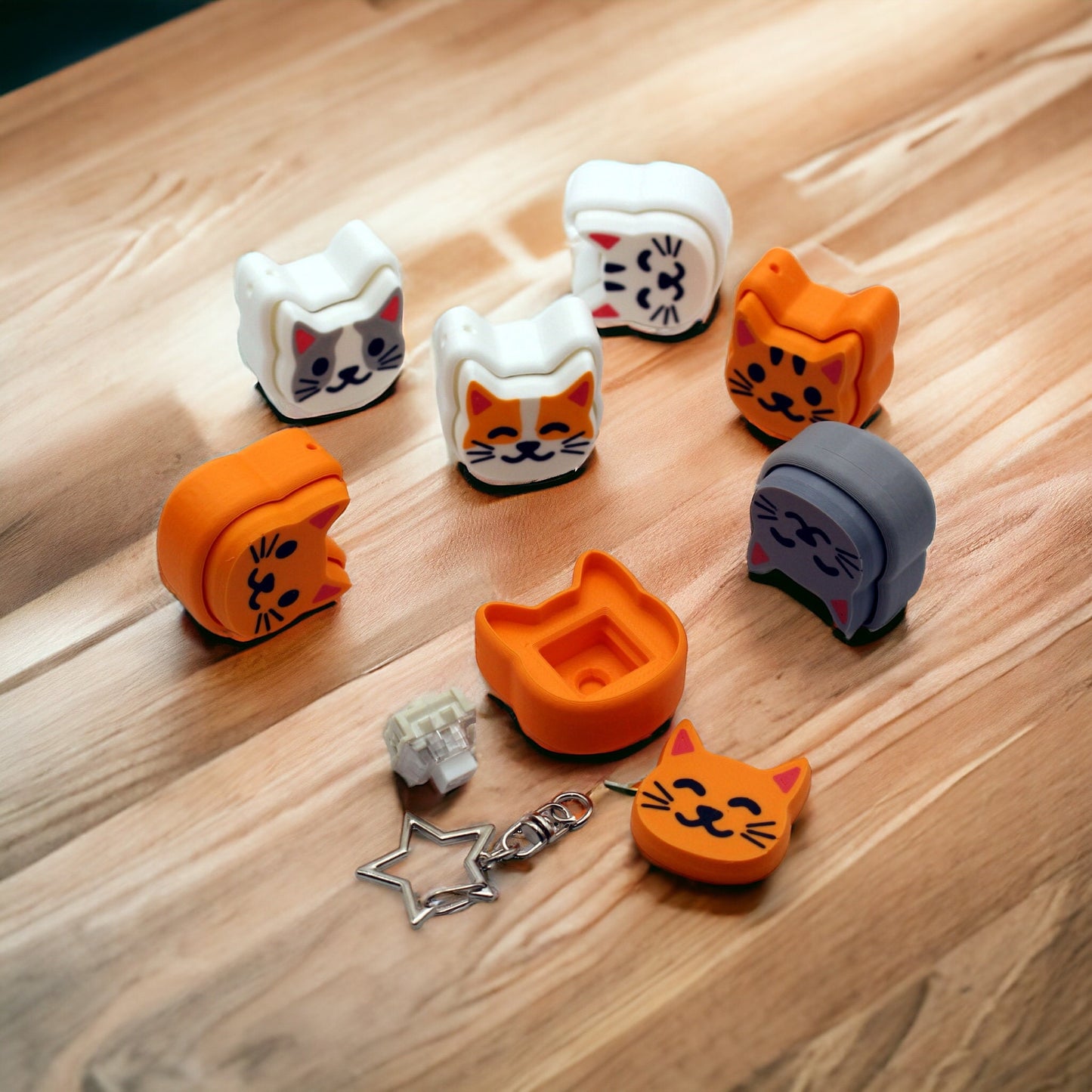 Introducing the Purr-fect 3D Printed Cat Clicker Fidget Button