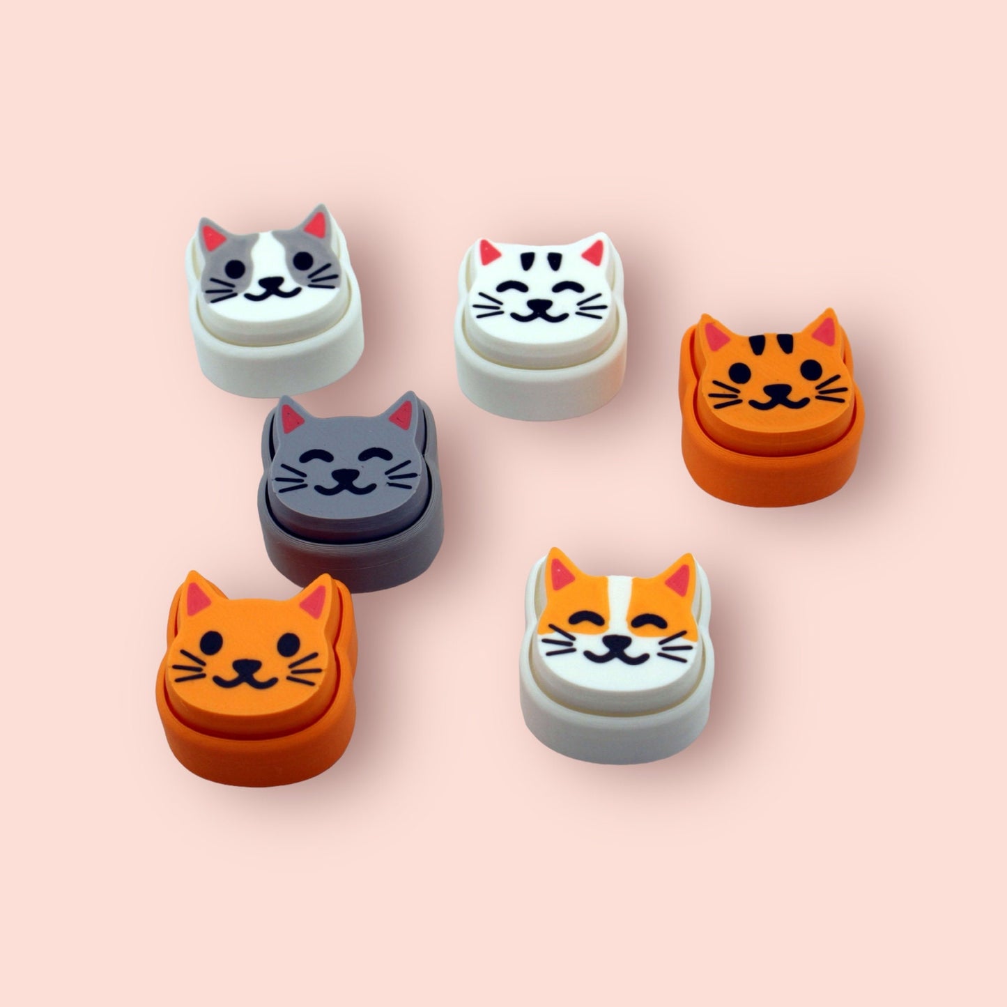 Introducing the Purr-fect 3D Printed Cat Clicker Fidget Button