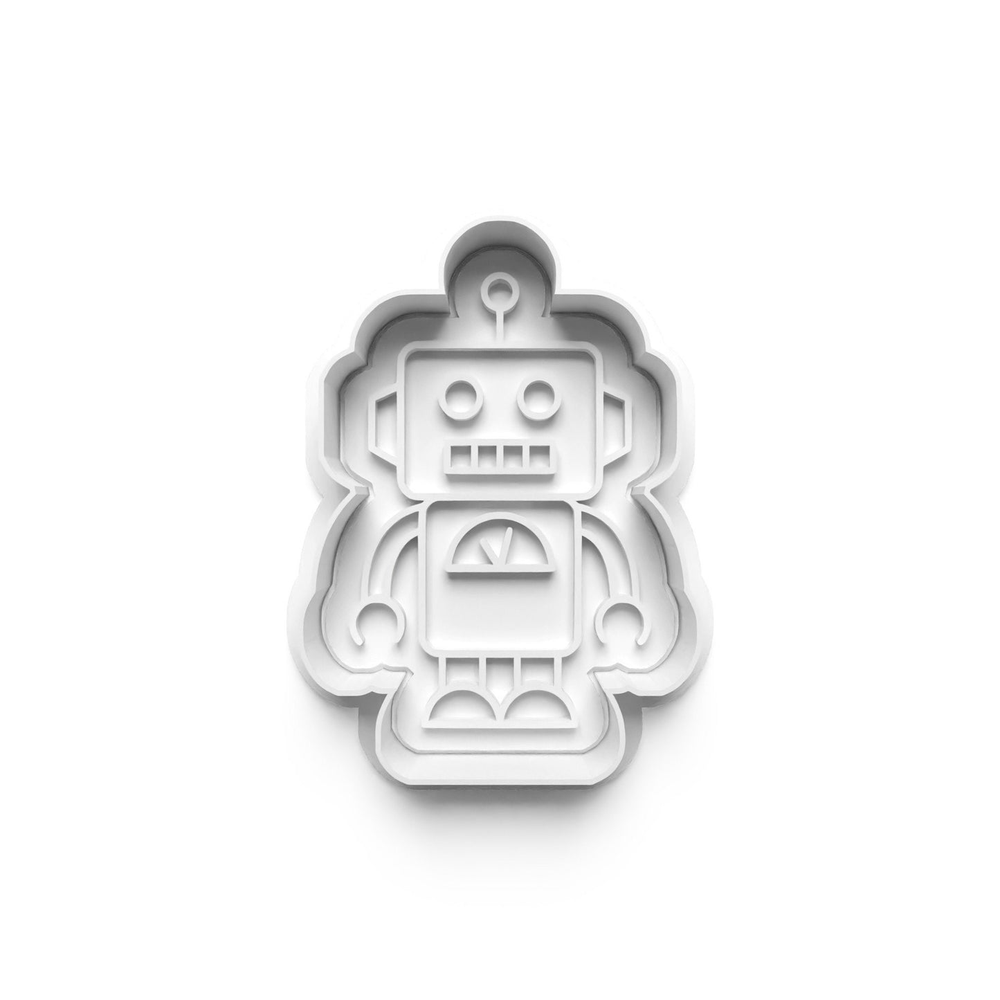 Get Creative in the Kitchen with Our Robot Cookie Cutters 0565