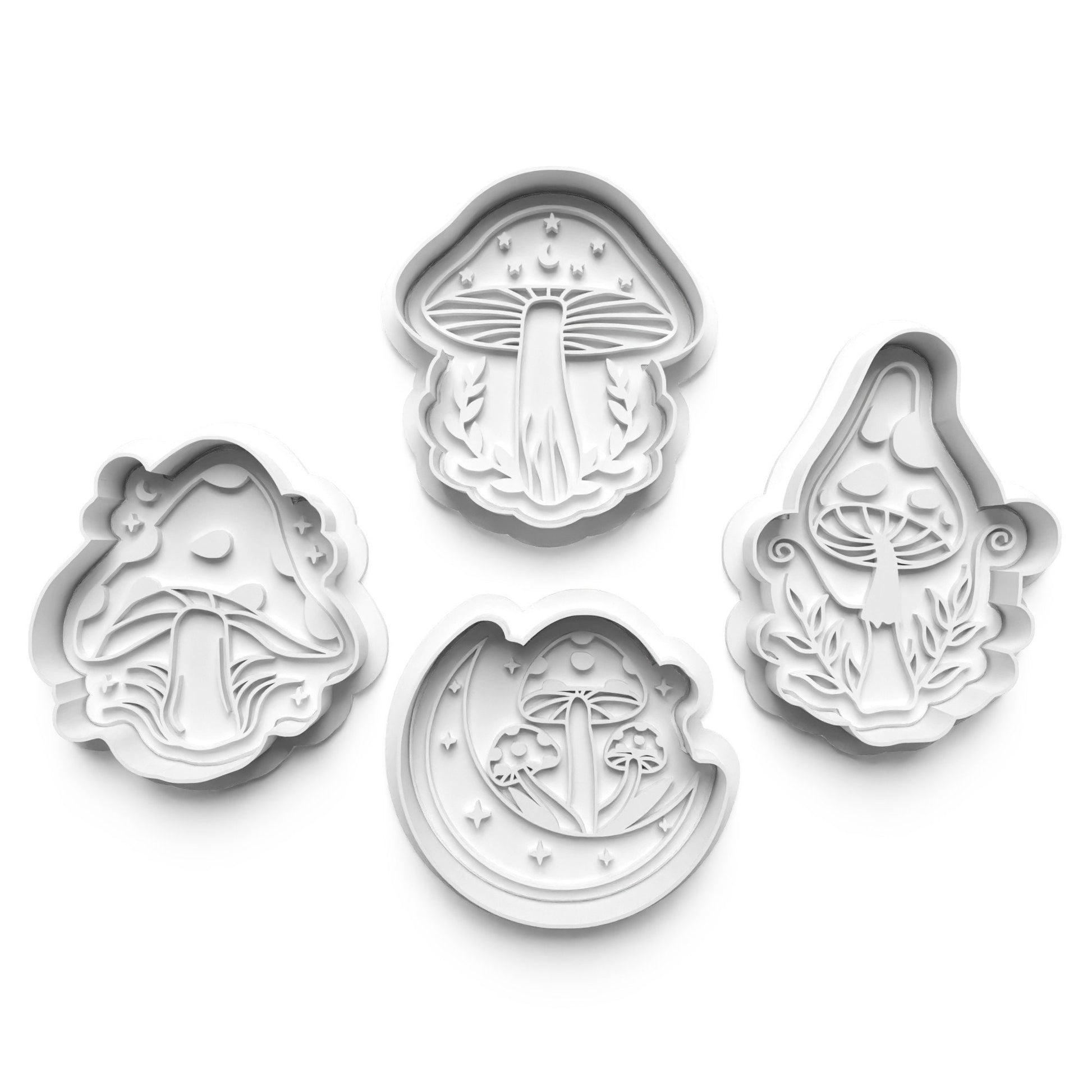 Enter a World of Enchantment with Our Mystic Mushroom Cookie Cutters