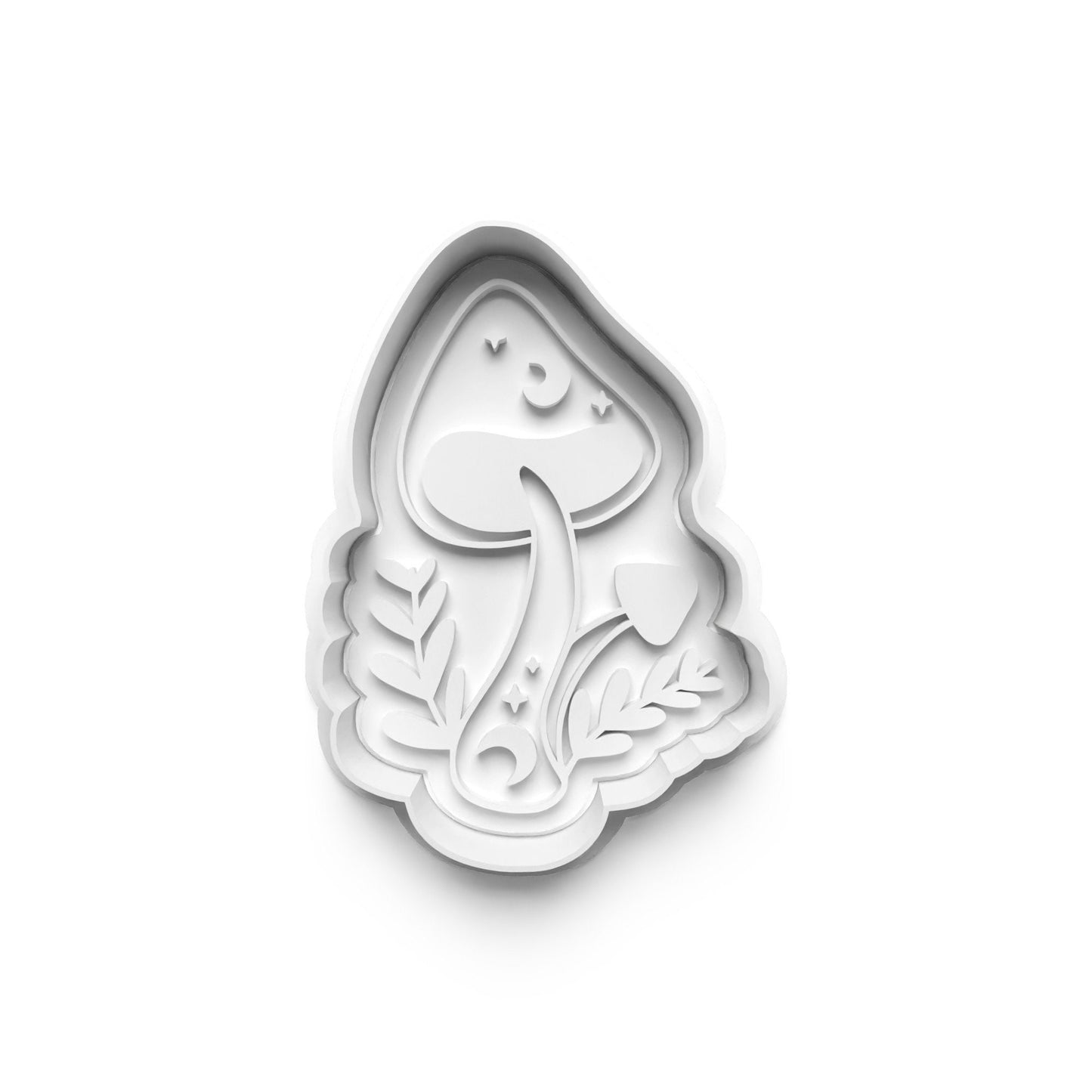 Enter a World of Enchantment with Our Mystic Mushroom Cookie Cutters. 0589