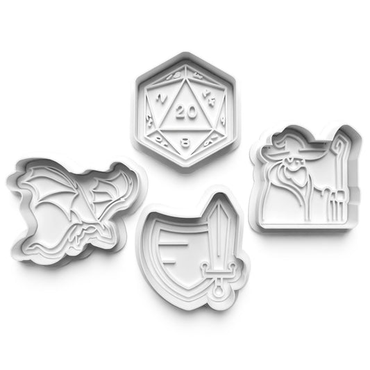 Embark on a Culinary Adventure with Dungeons & Dragons Cookie Cutters