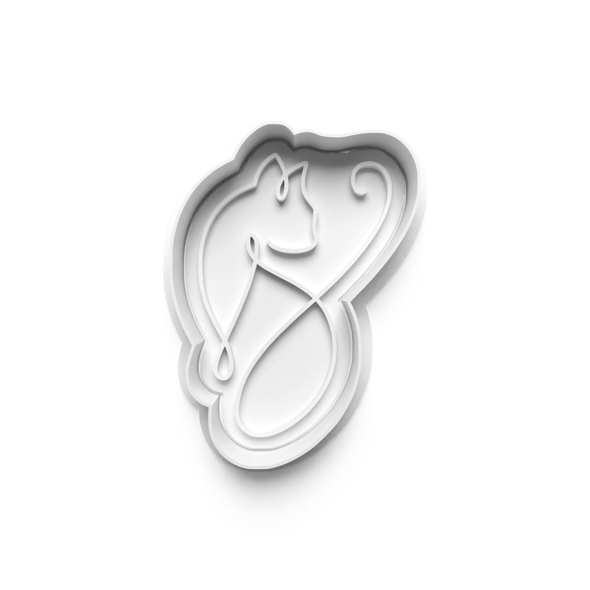 Embrace Elegance with Our 3D Printed Cat Line Art Cookie Cutters