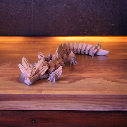 Discover Enchantment with Our Articulated Rainbow Dragon - 3D Printed Wonder!