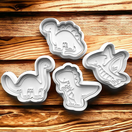 Roar-some Dinosaur Cookie Cutters - Bring Jurassic Fun to Your Baking