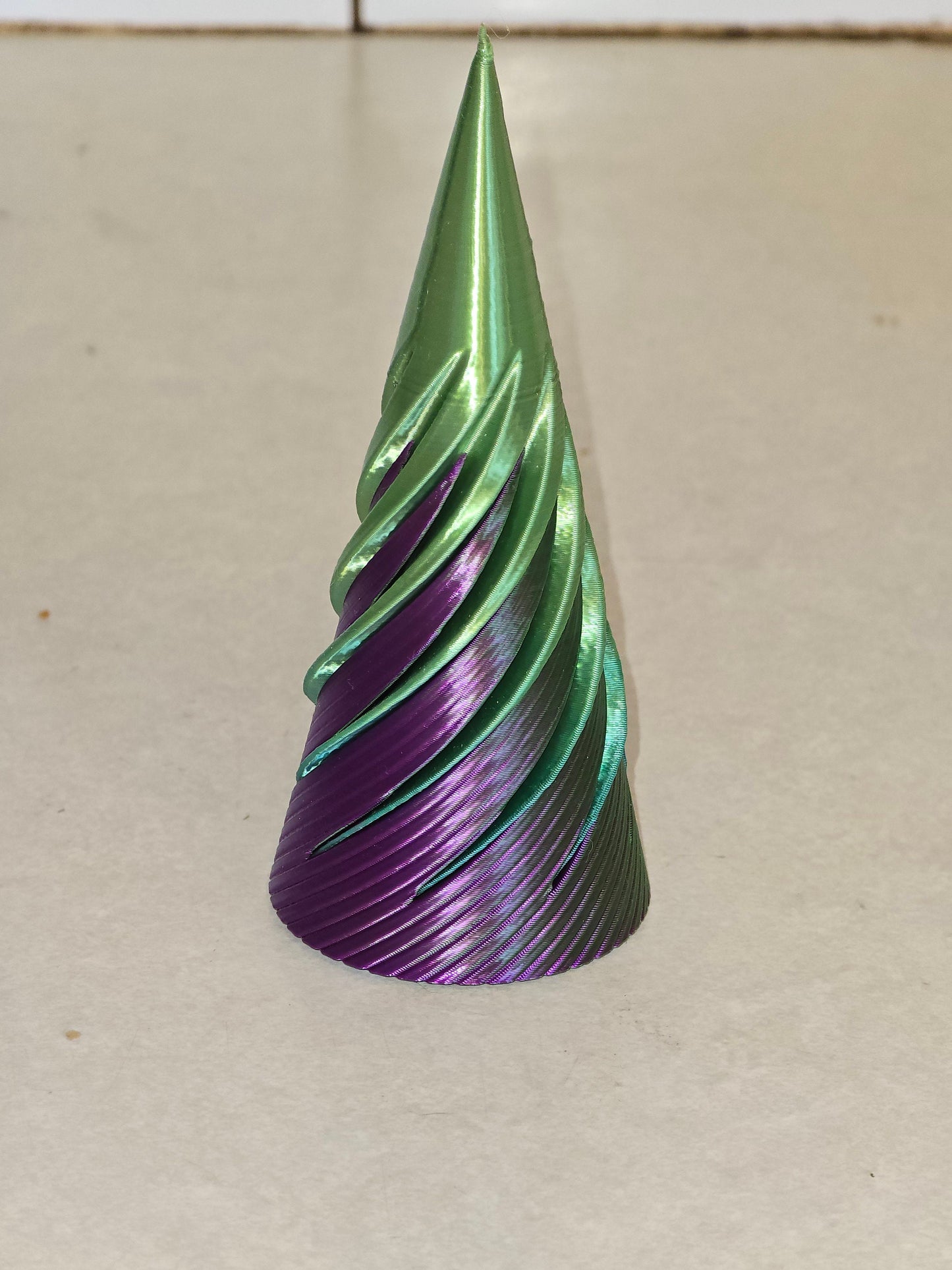 Unique 3D Printed Medium 3D Infinity Spiral Tree - fidget – ADSD- Perfect Stress Reliever & Desk Accessory