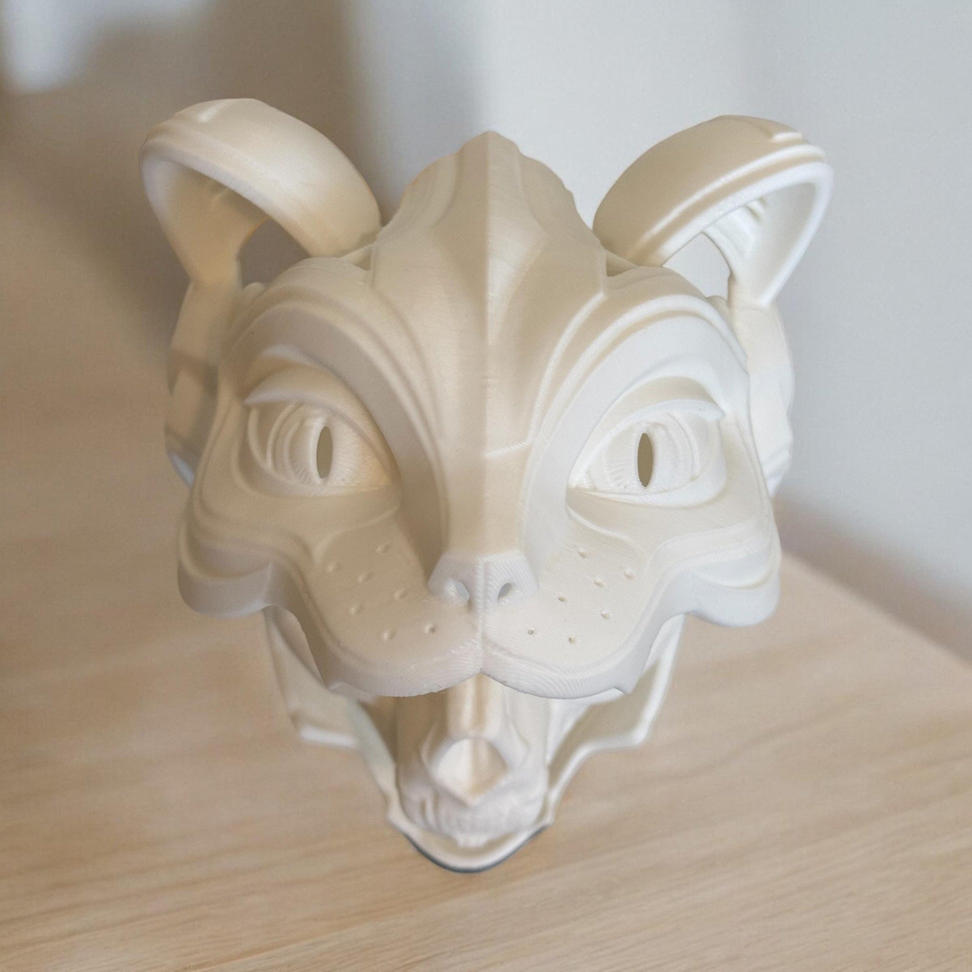 Robot & Cat Wall Mask - Catbot - Cosmic Revelation - Home Decor - Wall Mount