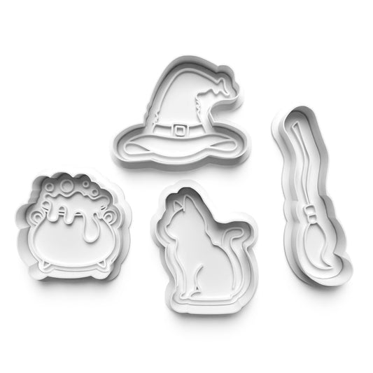 Witch-Themed Halloween Cookie Cutter