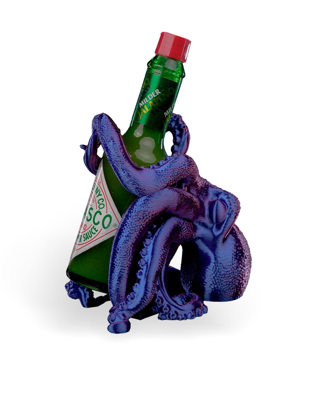 Kraken hot sauce holder, tabasco sauce holder, housewarming gift, Octopus Gift - Tableware with Style