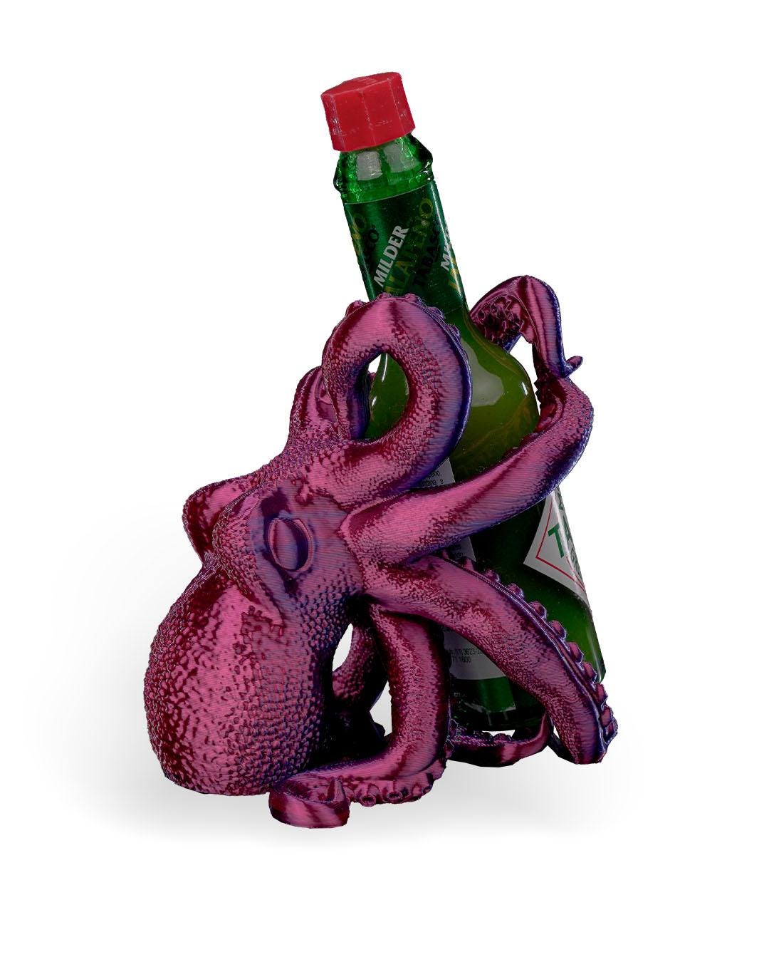 Kraken hot sauce holder, tabasco sauce holder, housewarming gift, Octopus Gift - Tableware with Style