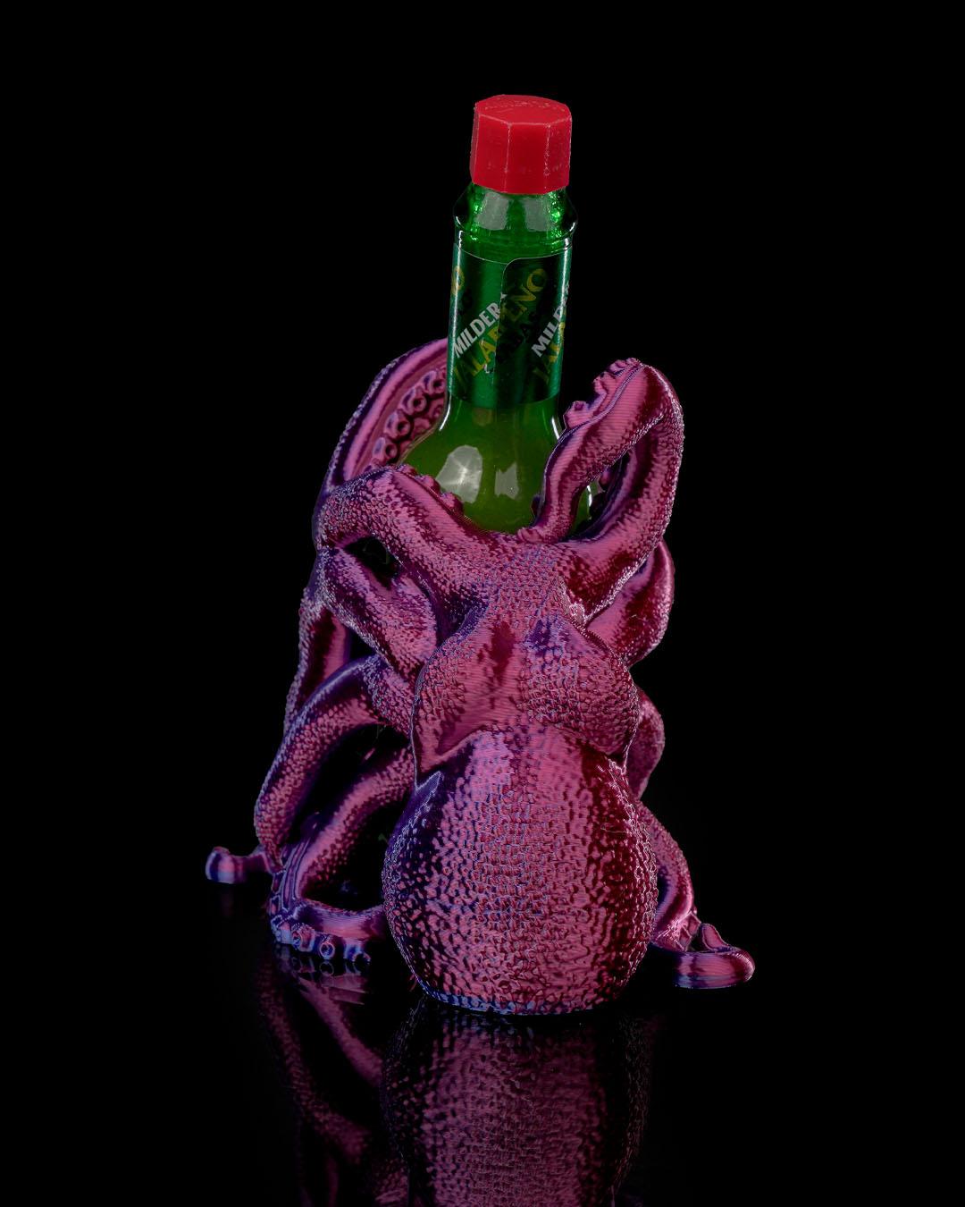Kraken hot sauce holder, tabasco sauce holder, housewarming gift, Octopus Gift - Tableware with Style