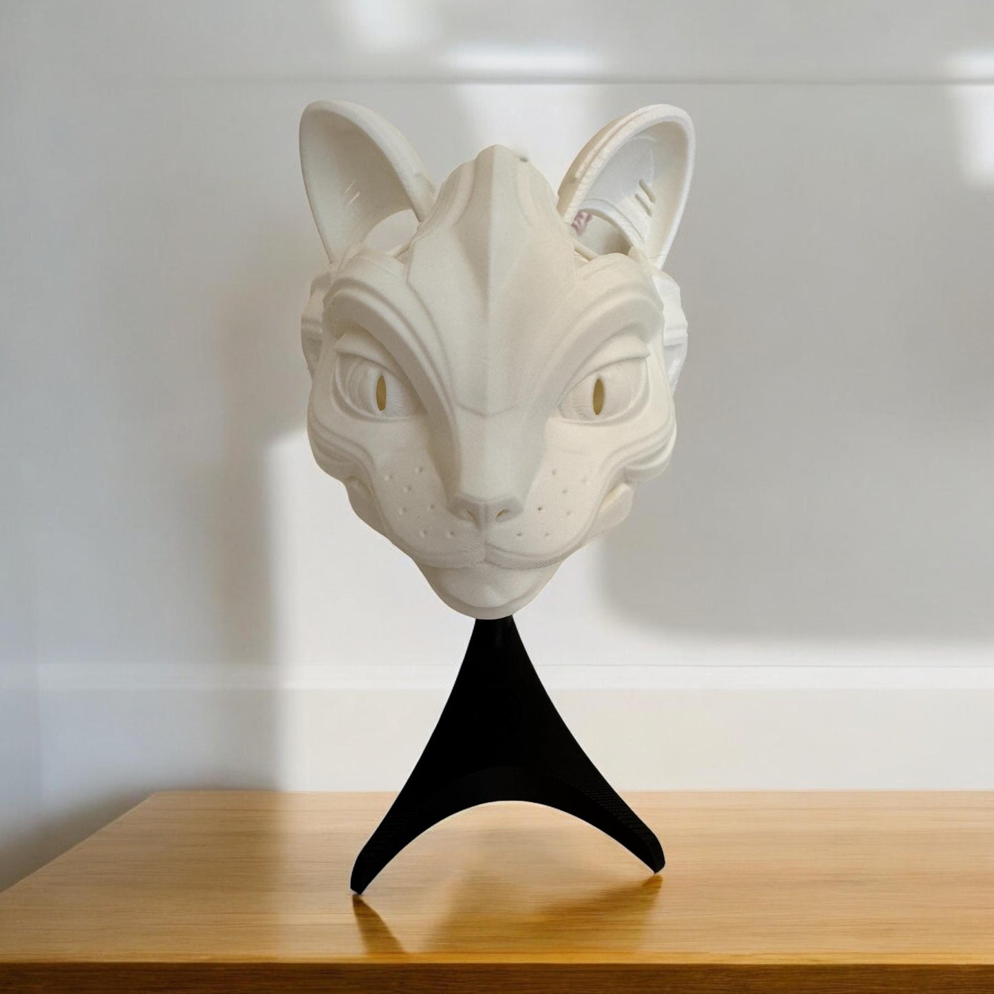 Robot & Cat Wall Mask - Catbot - Cosmic Revelation - Home Decor - Wall Mount