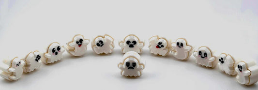 Adorable 3D Printed Ghost halloween Clickers - Perfect Handheld Size!