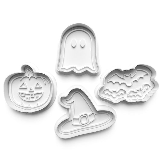 Spooky Halloween Cookie Cutters - 3 Sizes! 0683