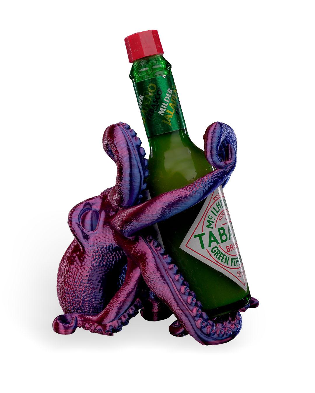 Kraken hot sauce holder, tabasco sauce holder, housewarming gift, Octopus Gift - Tableware with Style