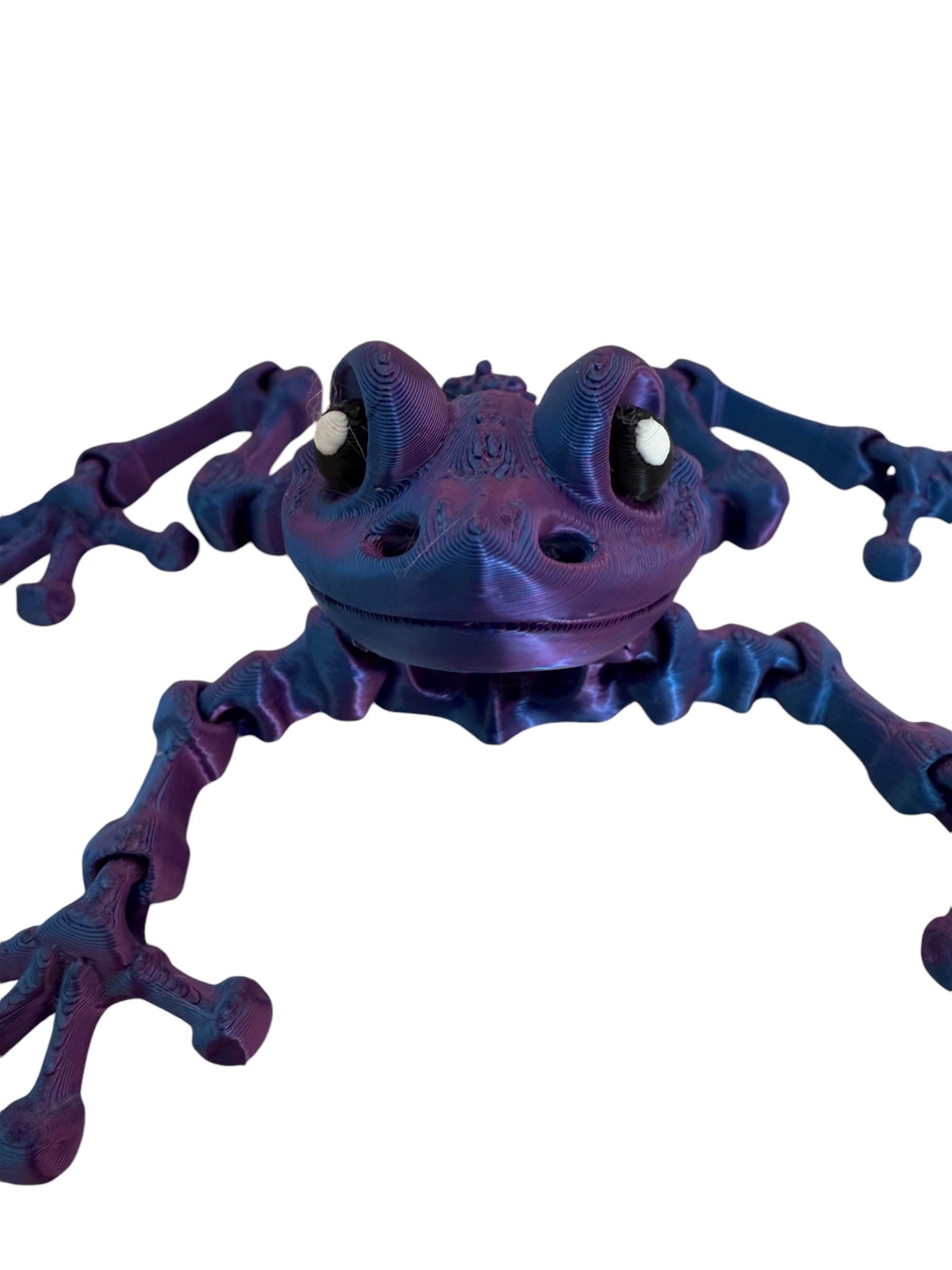 Skeleton Frog - Flexible Sensory Toy - Fidget - Articulated Pet