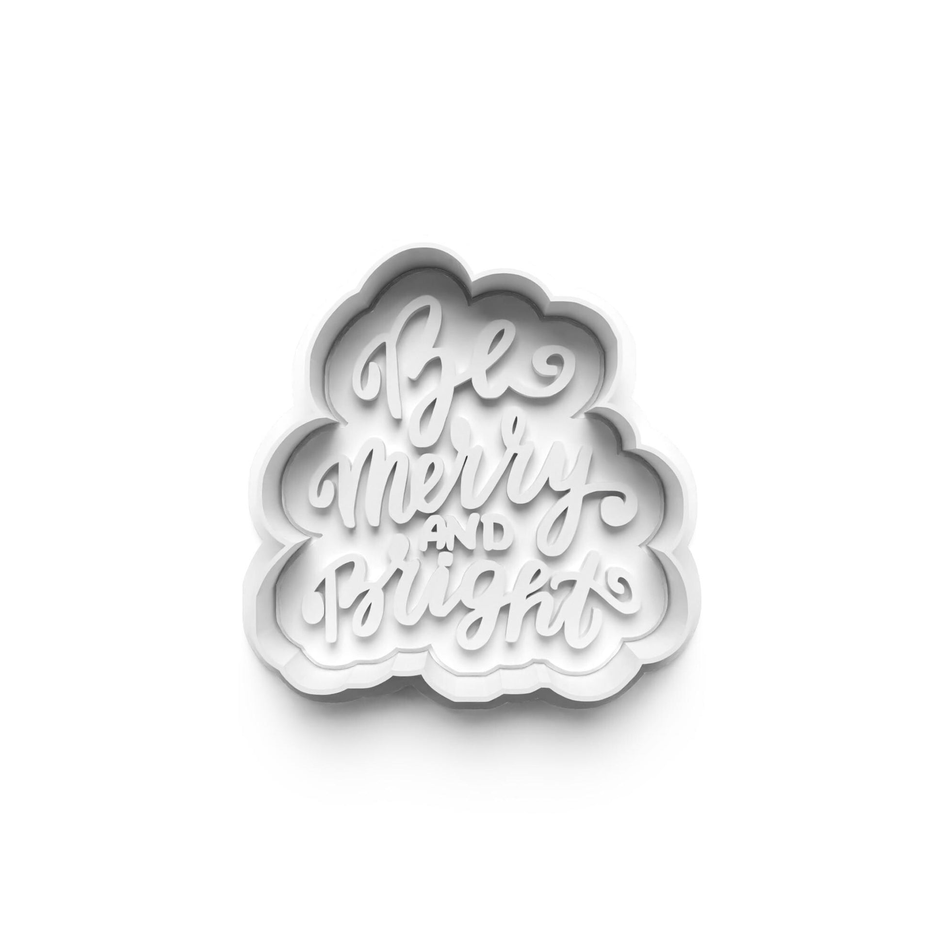 Holiday Cookie Cutter Set - Perfect for Christmas Lettering Baking 0722