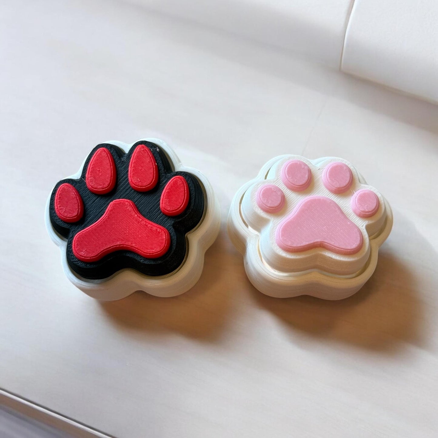 Introducing the 3D Printed Dog & Cat Clicker Fidget Button's