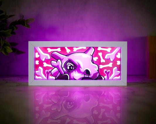 Fan Art 3D Printed Light Box – Color Changing with Remote | USB Powered