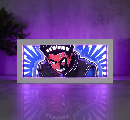 Fan Art 3D Printed Light Box – Color Changing with Remote | USB Powered