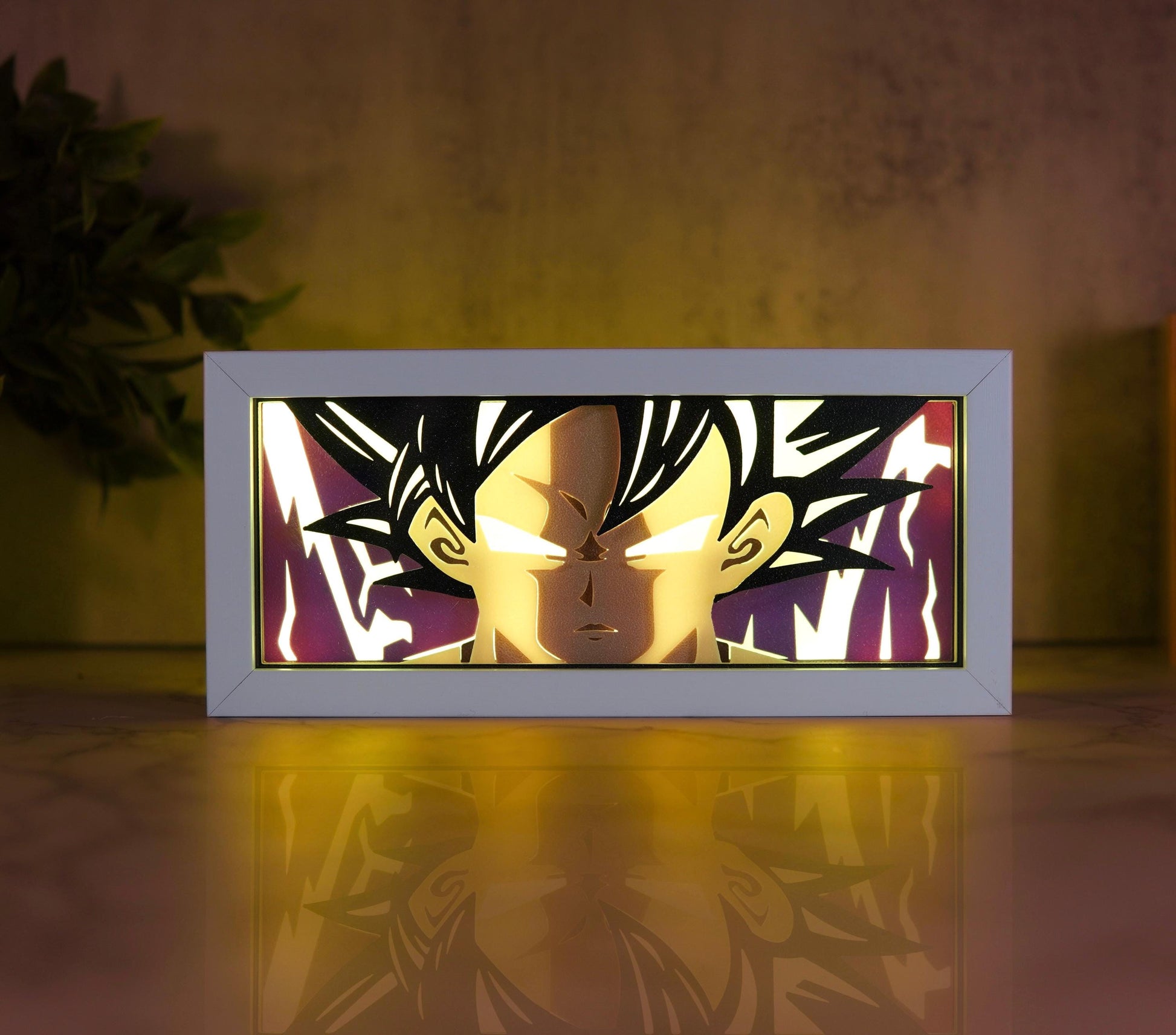 Fan Art 3D Printed Light Box – Color Changing with Remote | USB Powered