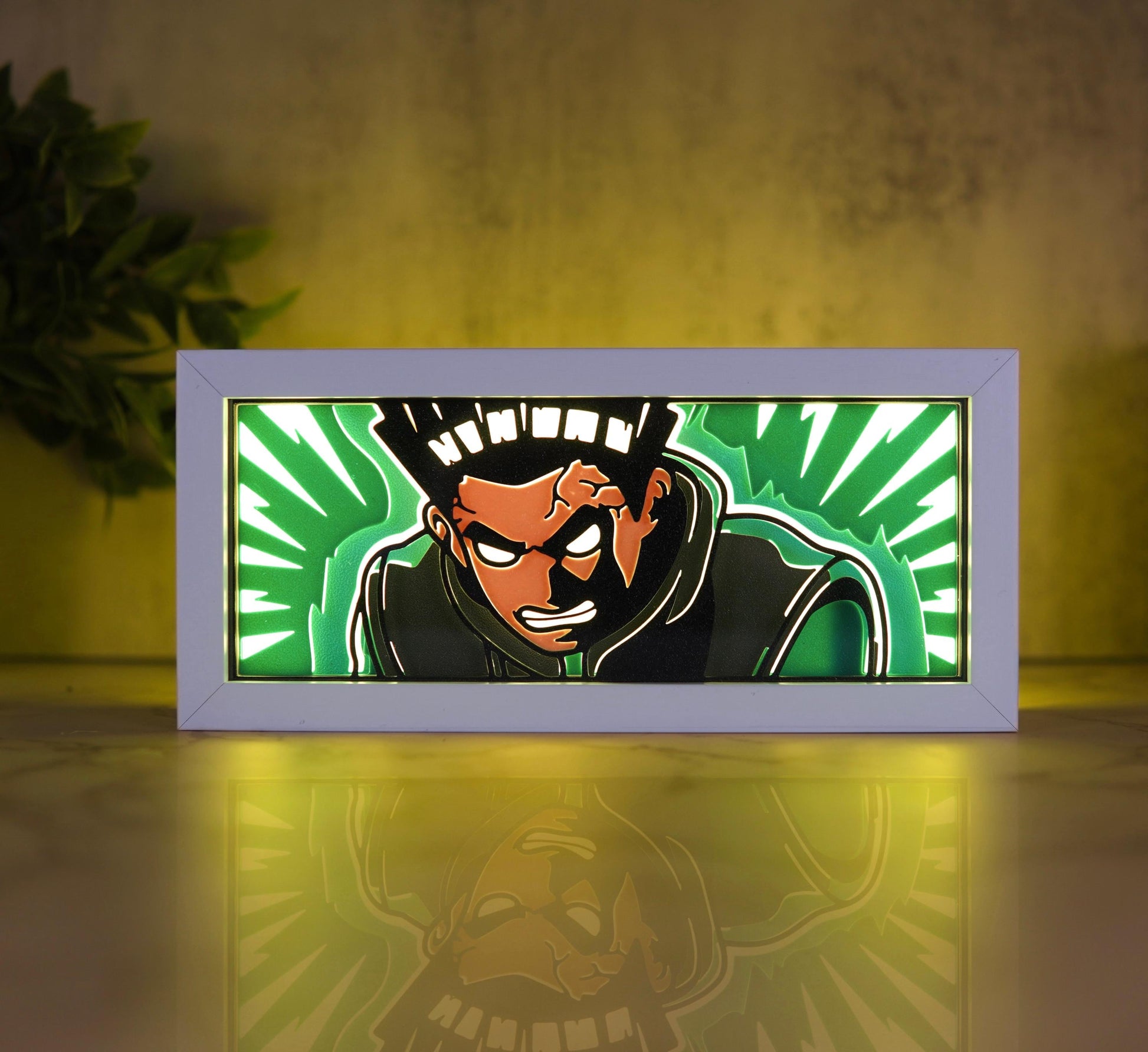 Fan Art 3D Printed Light Box – Color Changing with Remote | USB Powered