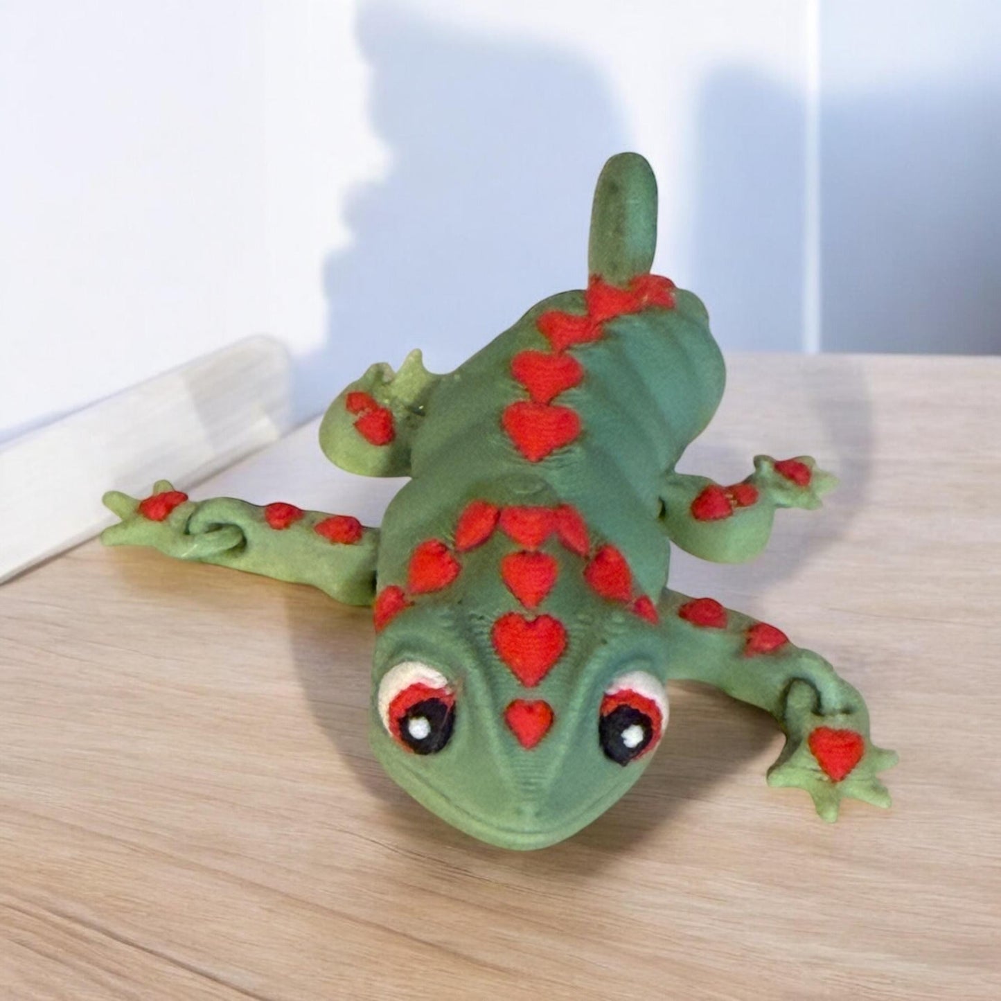 3D-Printed Be my Valentine Chameleon