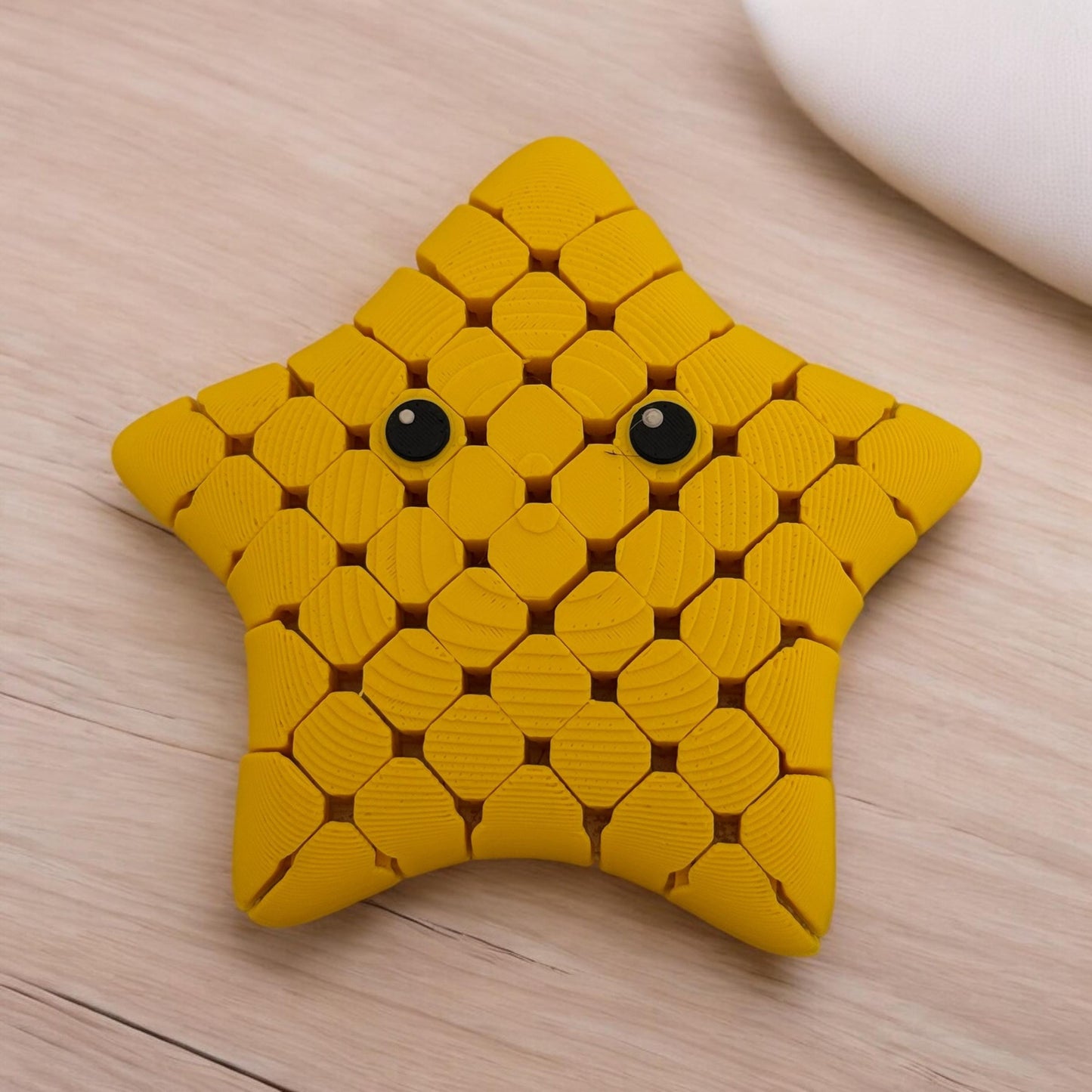 3d print Mini Starfish Hyper Flexible Fidget Toy ADHD Pocket size 3.6"
