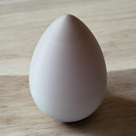 Adorable 3D Printed Crackable easter egg with dragon inside - Perfect Handheld Size! Adhd