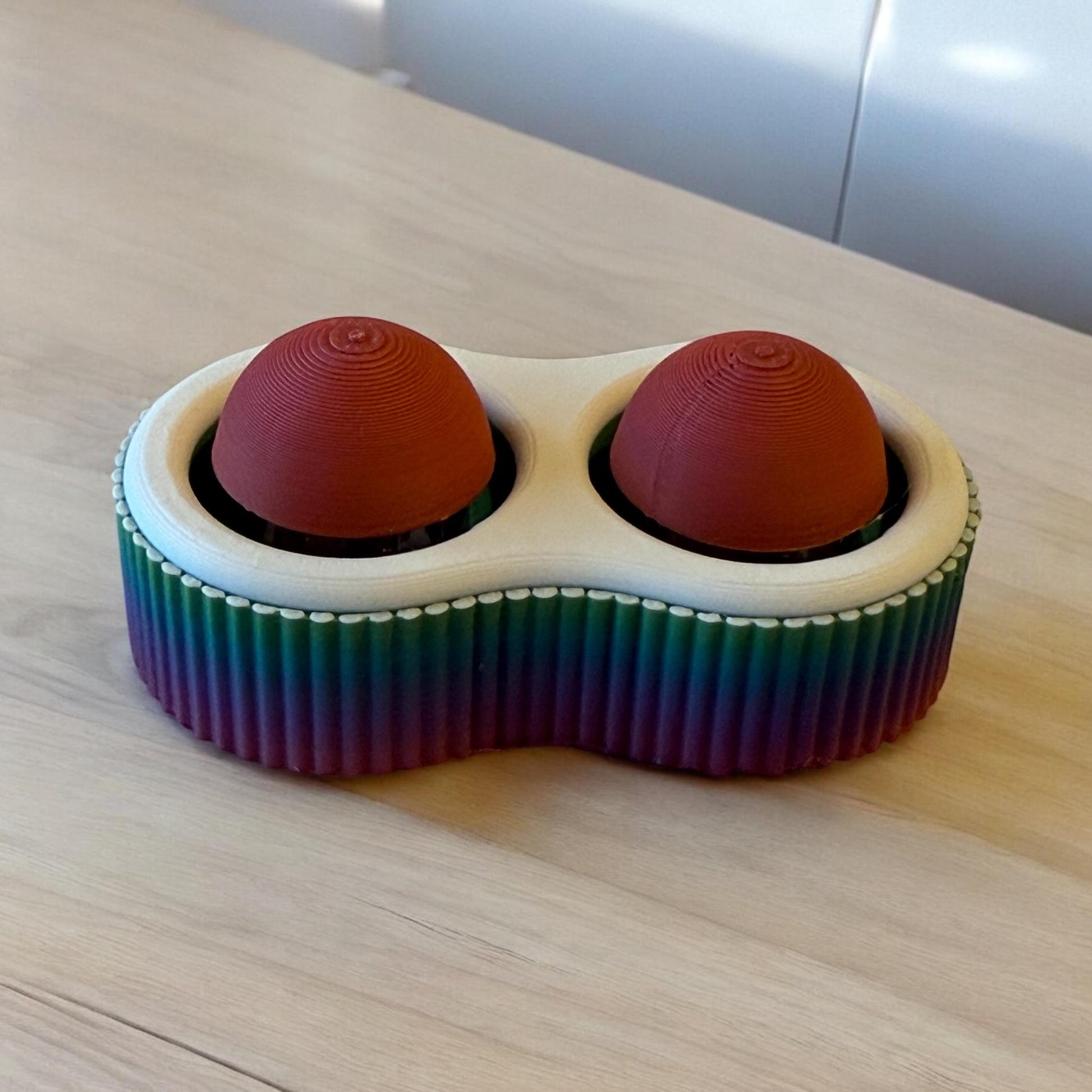 Adorable 3D Printed Circular Clicker - Perfect Handheld Size! Adhd