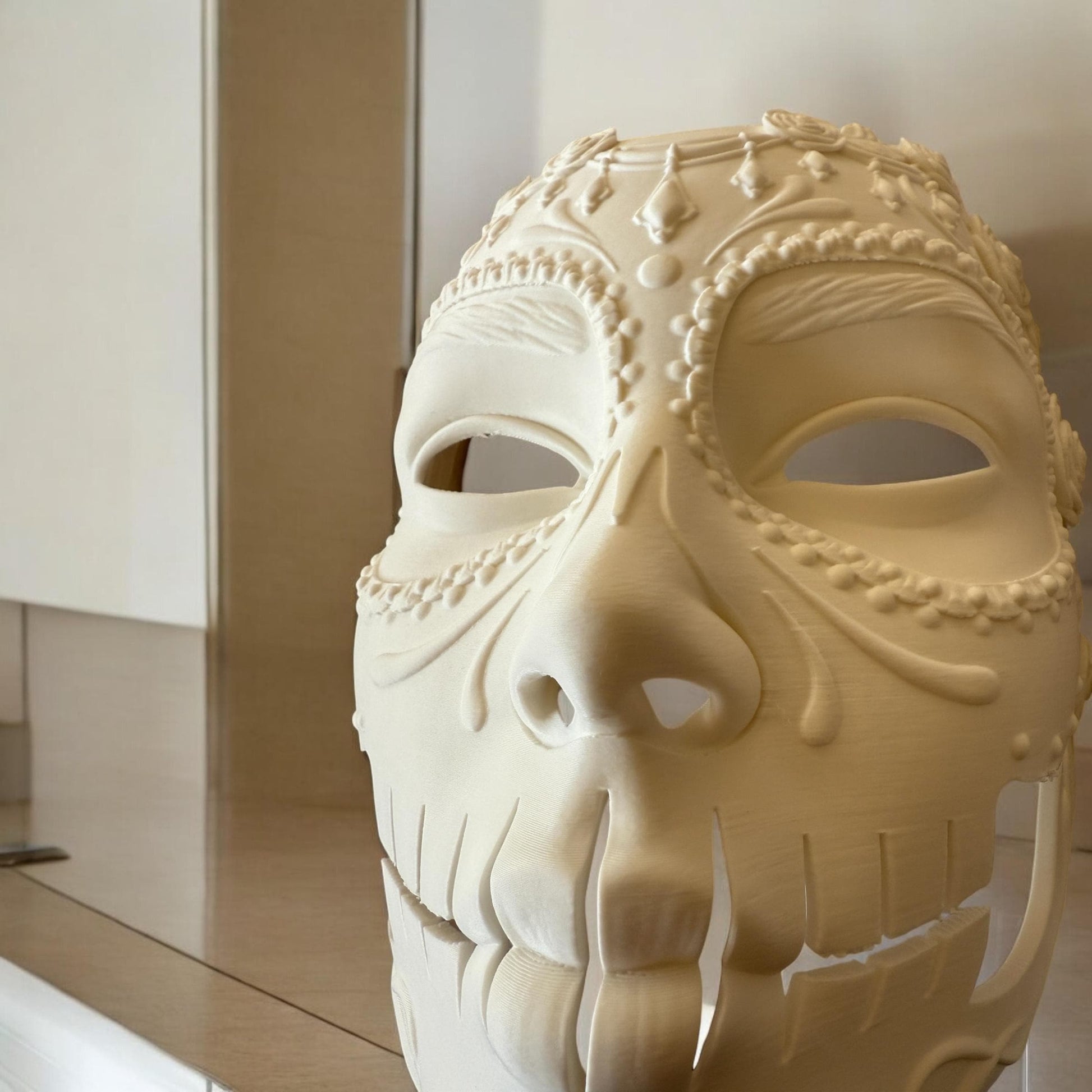 Sant Catrina mask, Santa Catrina Mask - Unique Japanese Art, japanese mask