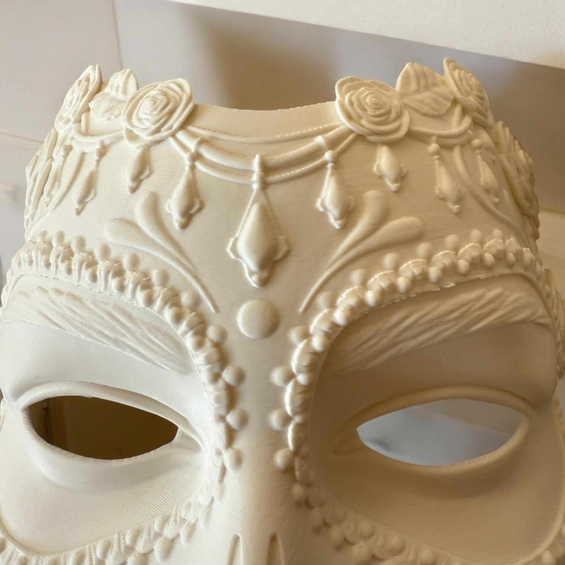 Sant Catrina mask, Santa Catrina Mask - Unique Japanese Art, japanese mask