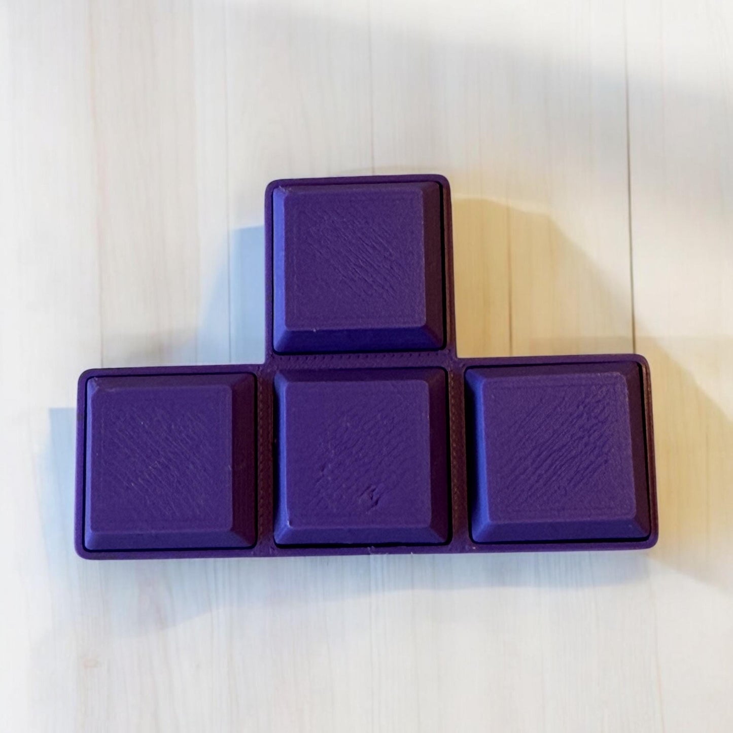Adorable 3D Printed classic block design Clicker - Perfect Handheld Size!