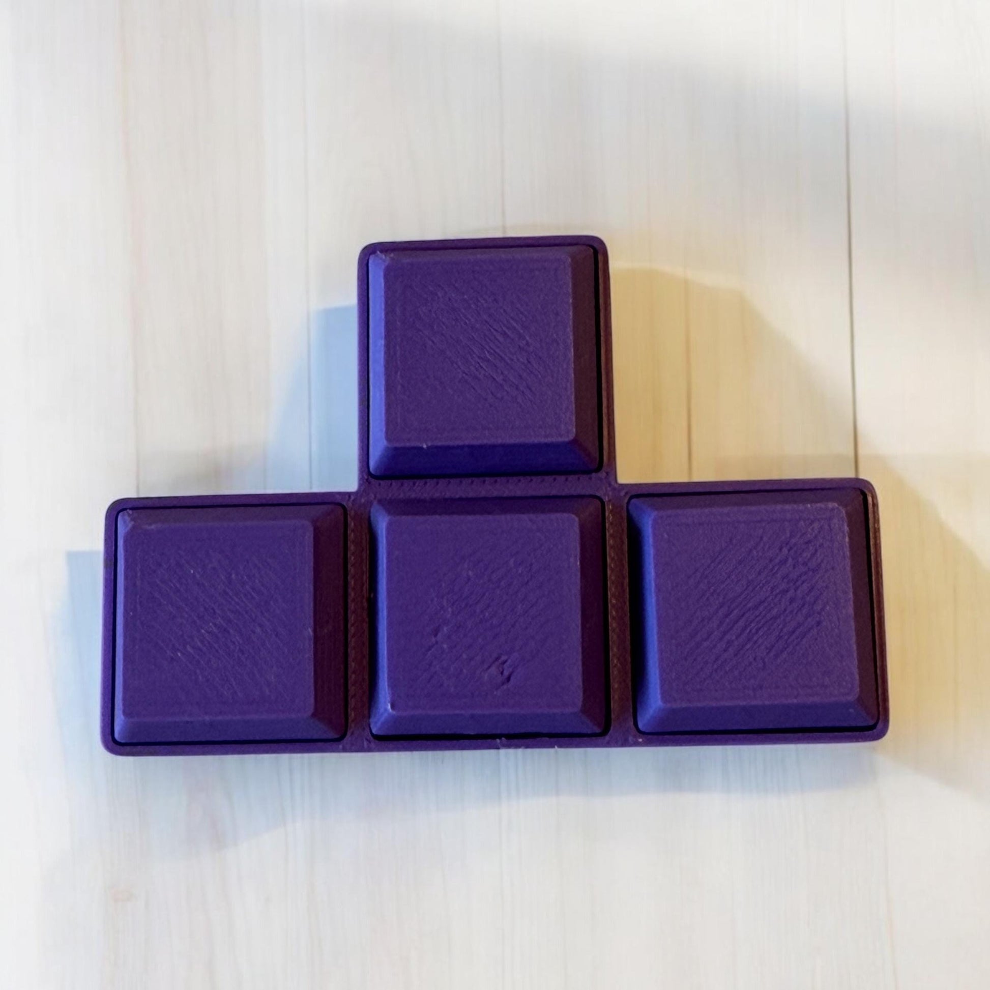 Adorable 3D Printed classic block design Clicker - Perfect Handheld Size!