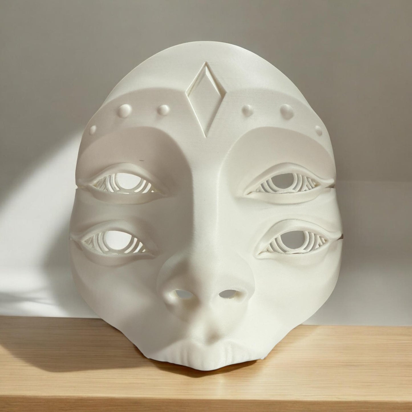 Hellequin Mask 3D Printed Cosplay Horror Mask Wearable Face Mask Oni Mask For - Unique Japanese Art, japanese mask