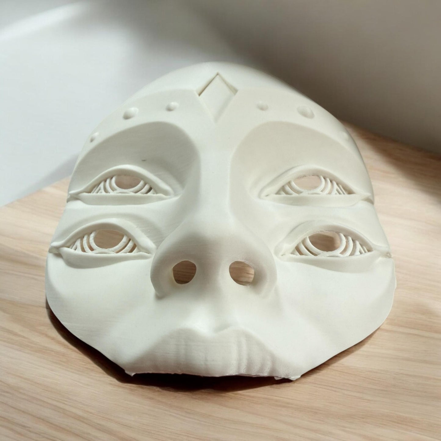 Hellequin Mask 3D Printed Cosplay Horror Mask Wearable Face Mask Oni Mask For - Unique Japanese Art, japanese mask
