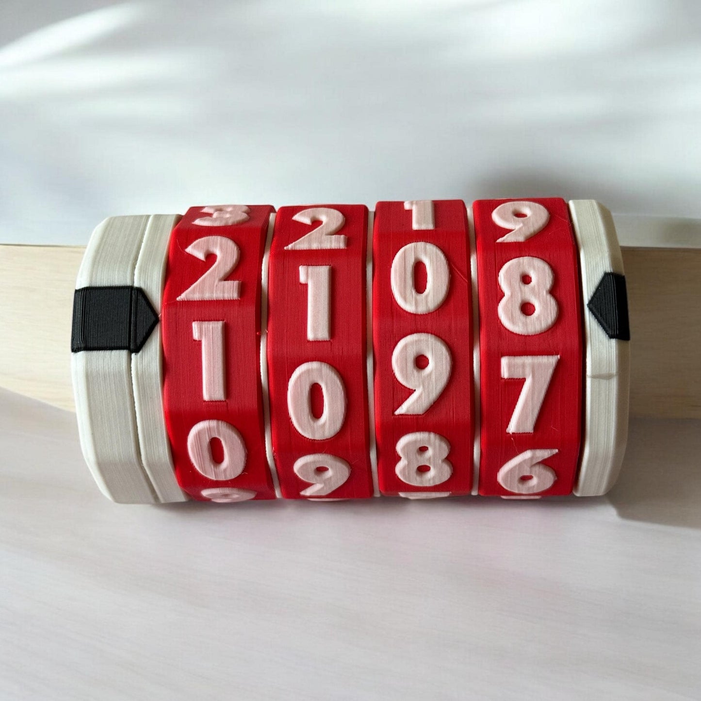 Custom 3D Printed Cryptex | Puzzle Box | Lock Box – Choose Your Own Code & Colors!